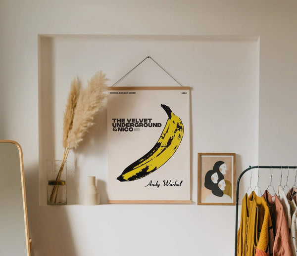 Andy Warhol Banana Plakat