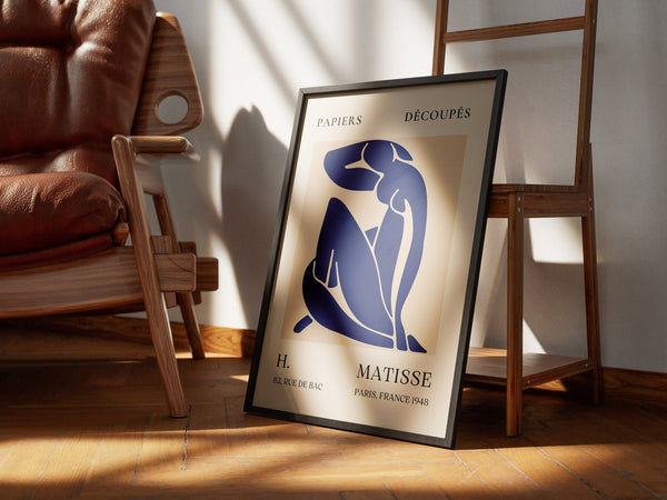 Matisse Blue Nude Plakat | Ikonisk Moderne Kunst