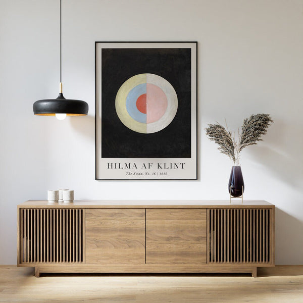 The Swan Hilma Af Klint Plakat