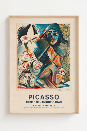 Picasso Poster & frame - Museum Art Poster
