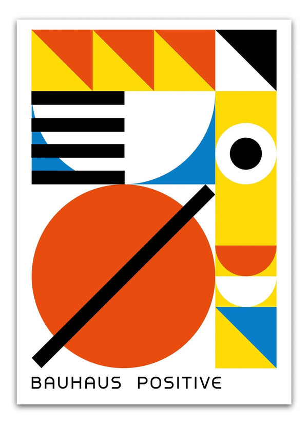 Bauhaus Red Eye Plakat