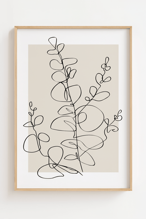 Botanisk Plante Plakat -