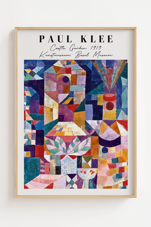 Castle Garden Paul Klee Plakat