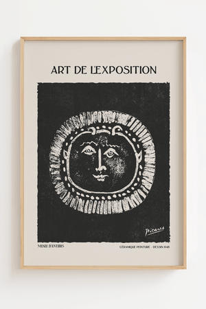 Céramique Soleil – Picasso Plakat