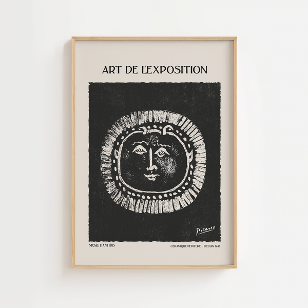 Céramique Soleil – Picasso Plakat
