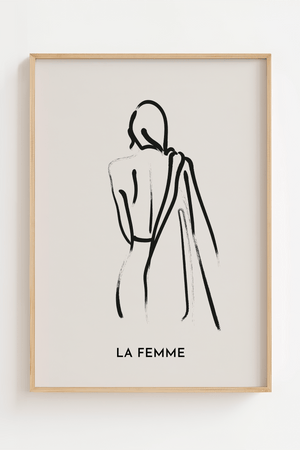 Galerie La Femme Plakat