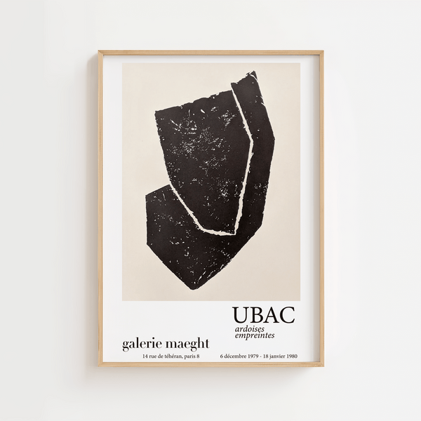 Galerie Maeght UBAC - Plakat