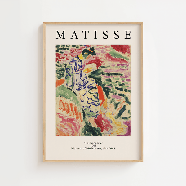 La Japonaise - Matisse Plakat