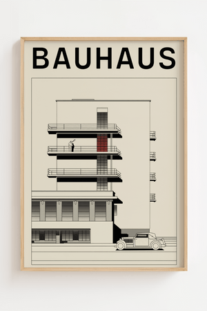 Lejlighed Bauhaus Plakat