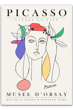 Musée D´orsay picasso Plakat