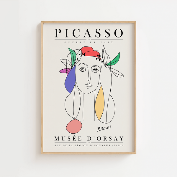 Musée D´orsay picasso Plakat