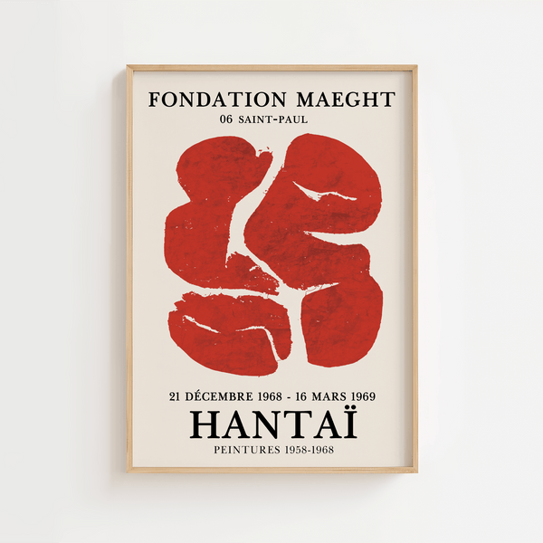 Saint Paul 06 - Hantai Fondation Galerie Maeght Plakat